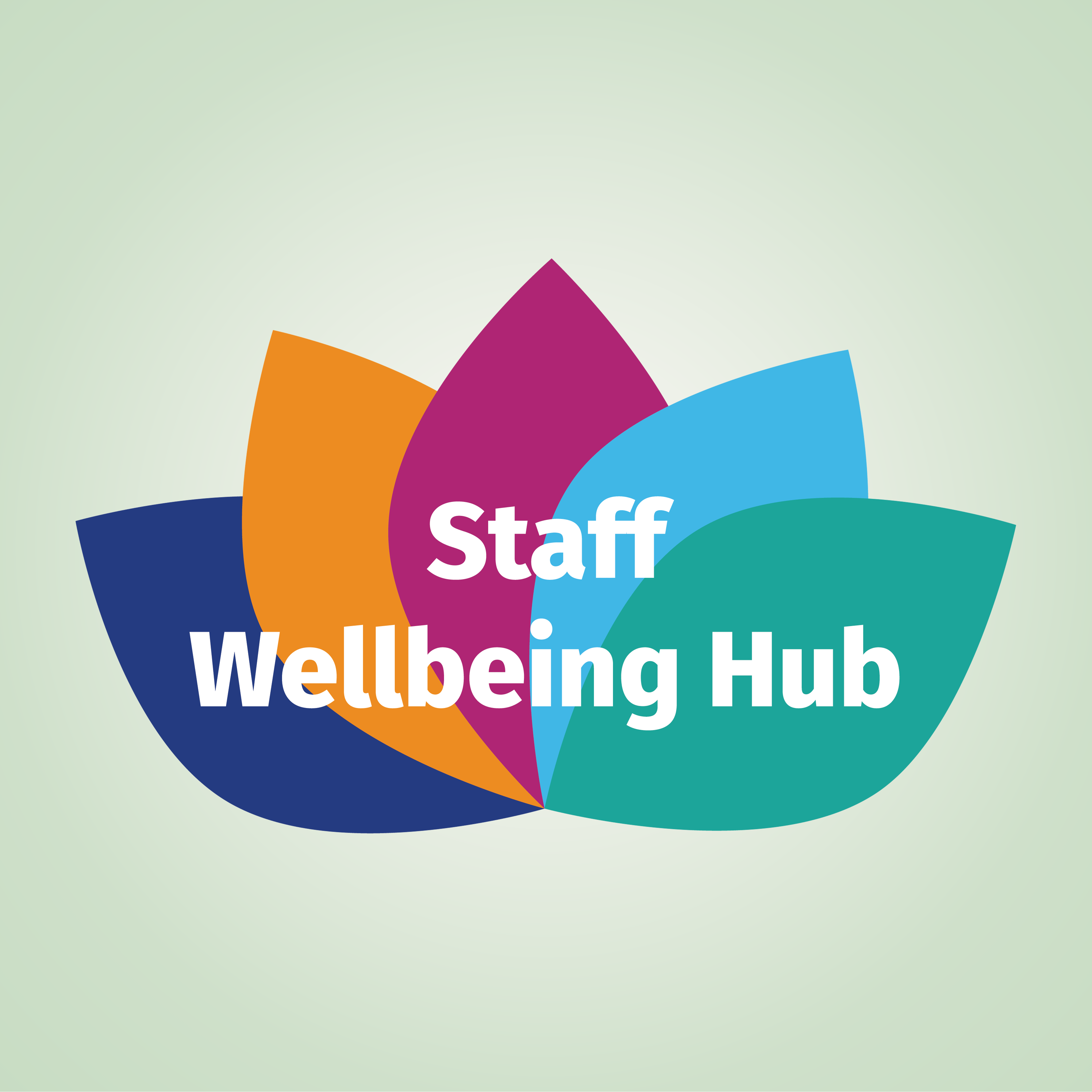 NHS Staff wellbeing rebrand and illustrations