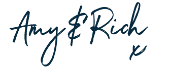 Amy & Rich signature