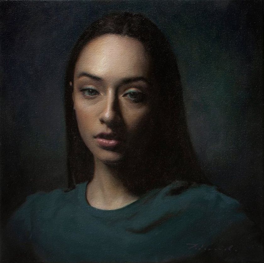 Raw Umber Portrait Painting with Luca Indraccolo